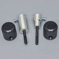 50-0502U 2013-17 Triumph 675, 2013-16 Street Triple Under Body Frame Slider Kit  w/ 1099 Pucks
