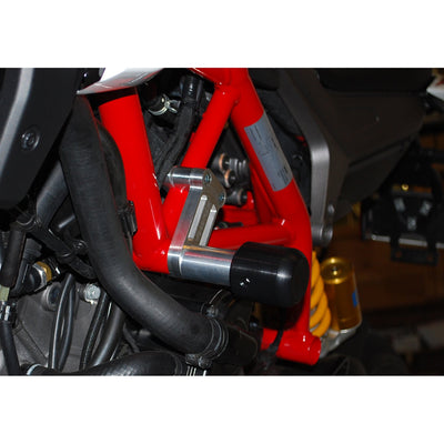 50-0652 Ducati Hypermotard 821 Frame Slider Kit with pucks Awaiting correct parts