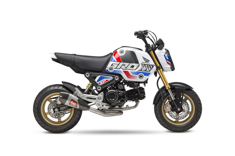Yoshimura Race RS-9T Stainless Full Exhaust w/ Stainless Muffler, Honda Grom 2022–2026