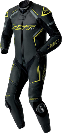 S-1 D3O Leather Suit — Black