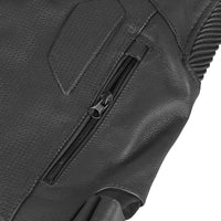 Revo Leather Jacket — Black