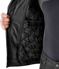 Brixton D3O Textile Jacket — Black