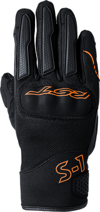 S-1 Mesh CE Gloves — Black/Neon Green