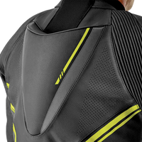 S-1 D3O Leather Suit — Black