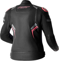 Women's S-1 D3O Leather Jacket — Black/White