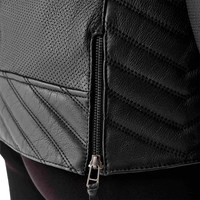 Women's Roadster Air D3O Leather Jacket — Black