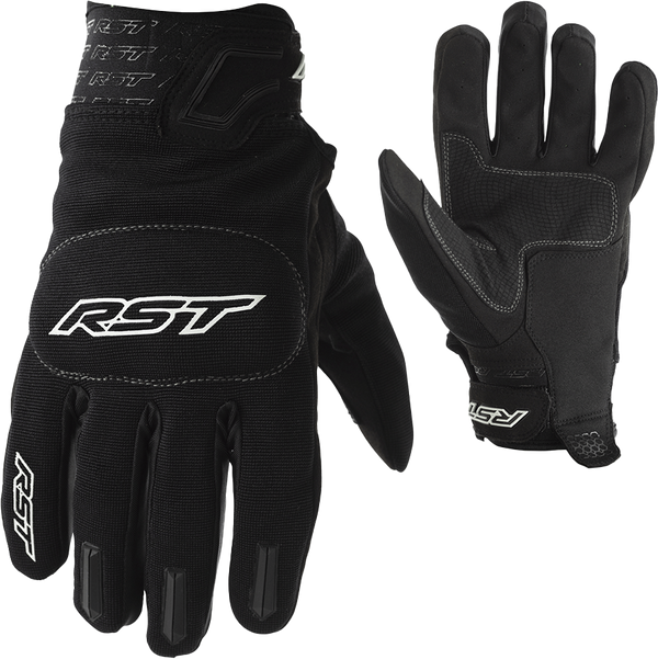 Rider CE Gloves — Black/Black