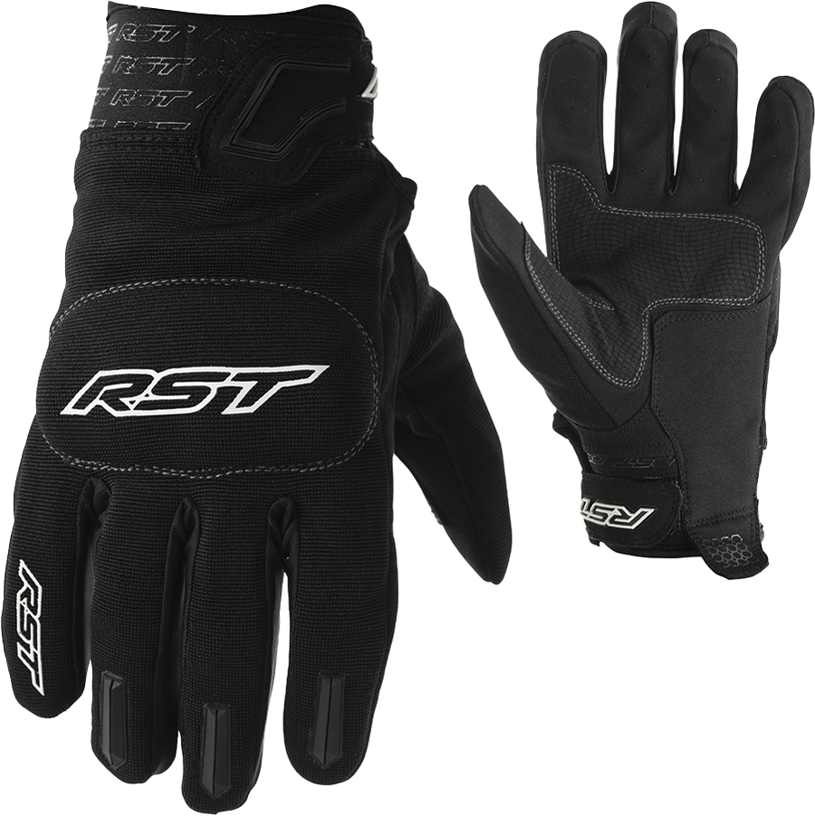 Rider CE Gloves — Black/Black