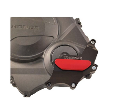 60-0338RB Honda CBR600RR RHS Clutch Cover Protector w/ Skid Plate