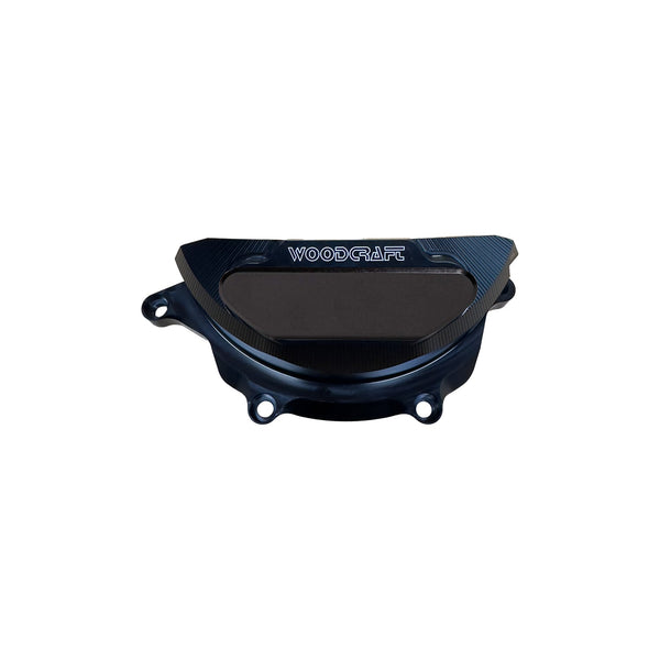 Woodcraft All FZ LHS Stator Cover Protector with Skid Plate — Yamaha MT-09 / FJ-09 / Tracer 900 / XSR900 and more