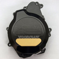 60-0445LB 2003-06 Yamaha R6/2006-09 R6S LHS Stator Cover w/ Skid Pad