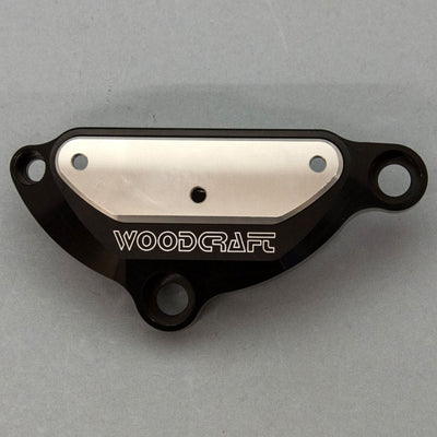60-0450LB 2004-08 Yamaha R1, 2006-15 FZ1 LHS Ignition Cover Protector w/ Skid Pad
