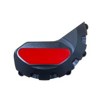 60-0502LCP Triumph Daytona 675, Street Triple, Moto2 LHS UHMW Stator Cover Protector w/ Skid Pad