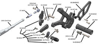 05-0658B Ducati Streetfighter V4/V4S Complete Rearset