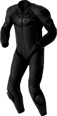 Tractech Evo D3O Leather Suit — Black