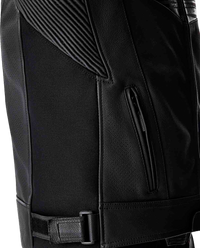 Tractech Evo D3O Leather Jacket — Black