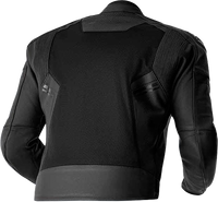 S-1 Mesh D3O Leather Jacket — Black