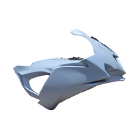 71-0152U Kawasaki ZX6R Upper Fairing