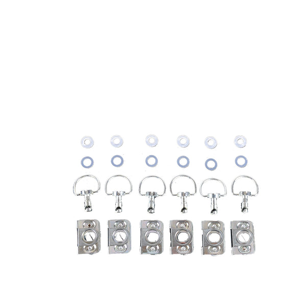 Woodcraft Clip Type Dzus Fasteners, 6 pack