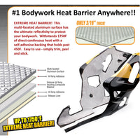 71-8099 Bodywork Heat Shield, 12'' x 21''