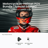 Insta360 GO 3S Helmet Mount Bundle