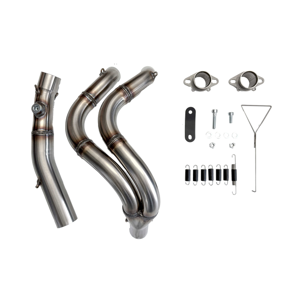 Woodcraft Front Megaphone Section — Kawasaki Ninja 650 / Z650