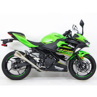 2018-23 Kawasaki Ninja400, Ninja 500 Hindle EVO Megaphone Full System Low