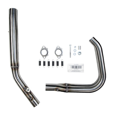 75-0144 Kawasaki Ninja 400 Header Front Section Evo/Megaphone (122)