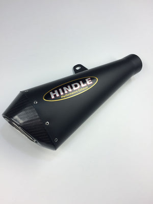 Hindle Evo Megaphone Kawasaki Z125 PRO 2017-20 Stainless Steel