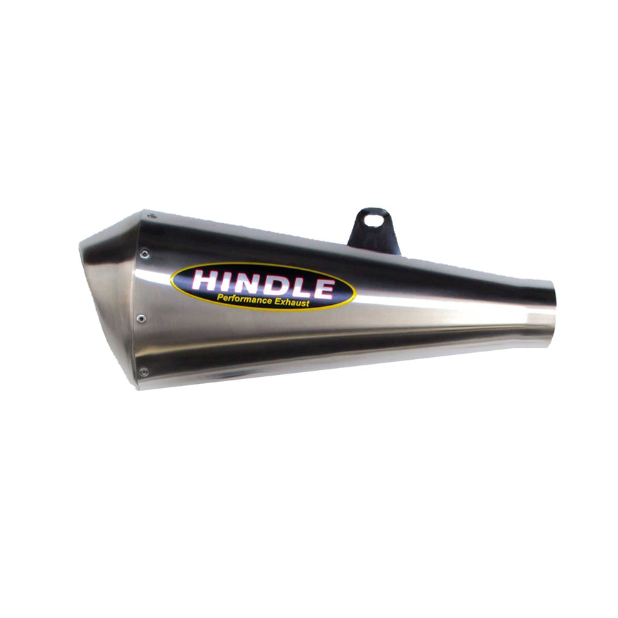 Hindle Evo Megaphone Kawasaki Ninja 300 2013-17 Stainless Steel