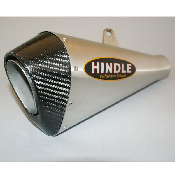 Woodcraft Hindle Evo Megaphone Kawasaki Ninja 400/500 2018-25 - ZX4RR Stainless Steel