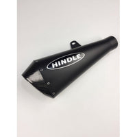 Hindle Evo Megaphone Honda GROM 2014-20, Yamaha R3 2015-2017, Kawasaki Ninja 650 2017-20, Kawasaki Z650 2017-20 Stainless Steel