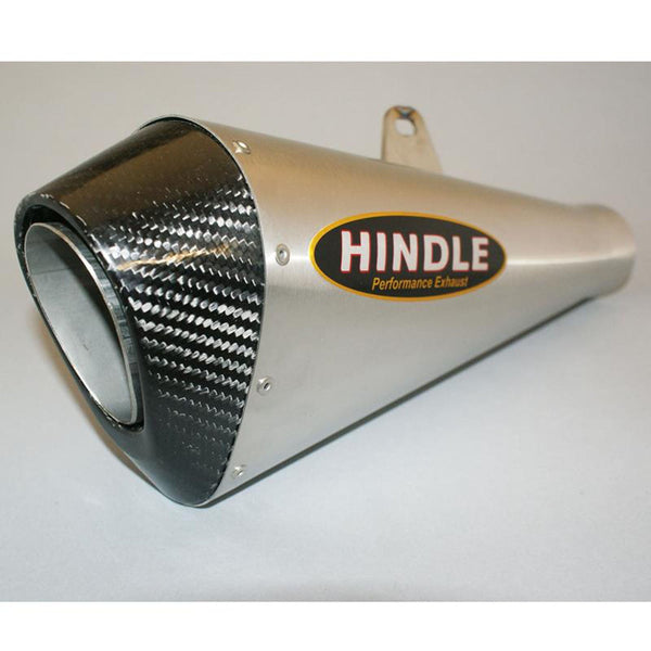 Woodcraft Hindle Evo Megaphone Yamaha FZ07 2015-17, Yamaha MT07 2018-20, Yamaha XSR700 2018-20 Stainless Steel
