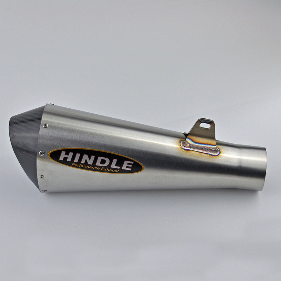 Hindle Evo Megaphone  Triumph 765 Street Triple 2017-20 Stainless Steel