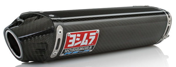 Yoshimura Street RS-5 Stainless Slip-On Exhaust w/ Carbon Fiber Muffler, Honda CBR600RR 2007–2008