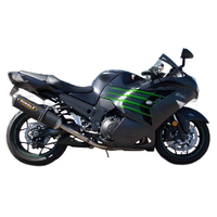 Hindle Evolution Slip-on System Kawasaki ZX14 2006-11