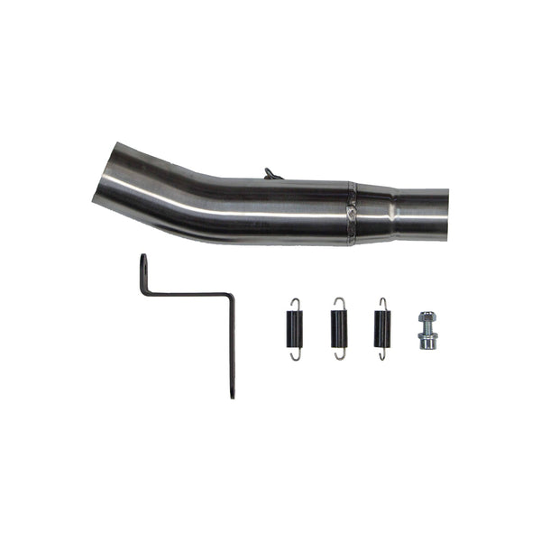 Woodcraft Megaphone Slipon Adapter Elbow — 2013-2017 Kawasaki Ninja 300