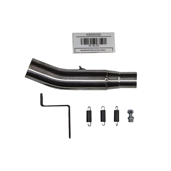 Woodcraft Slipon Adapter — 2013-2017 Kawasaki Ninja 300