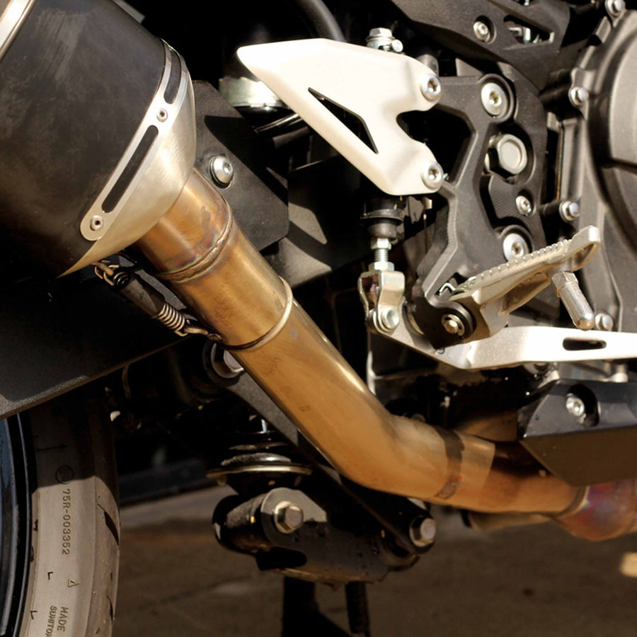 Woodcraft Hindle Evolution Slip-on System Kawasaki Ninja EX400 2018-22 — view 4