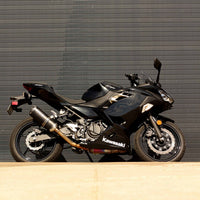 Hindle Evolution Slip-on System Kawasaki Ninja EX400 2018-22