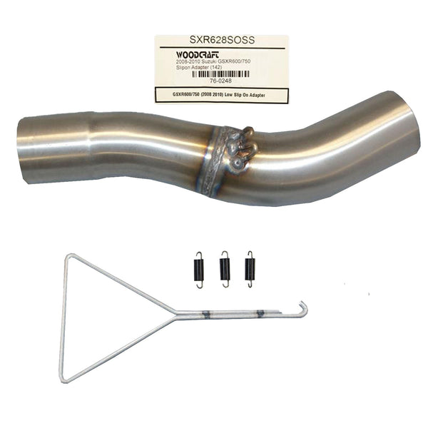 Woodcraft Slipon Adapter — 2008-2010 Suzuki GSX-R600 / GSX-R750