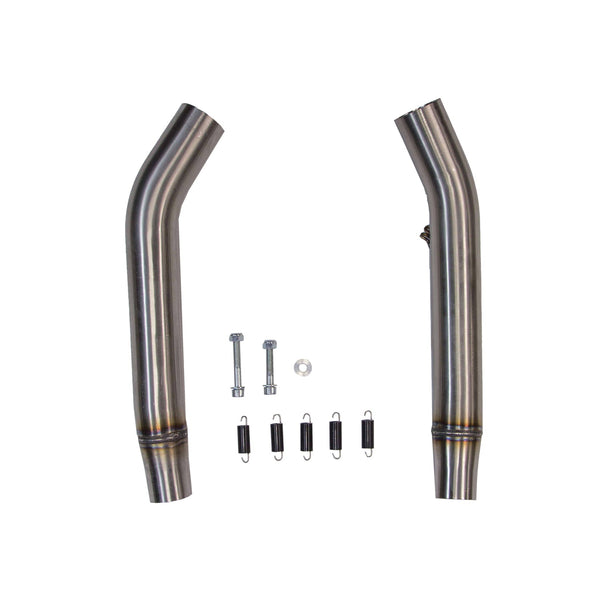 Woodcraft Dual Slipon Adapter — 2003-2007 Suzuki Hayabusa