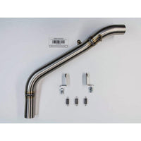76-0338SN 2007-12 Honda CBR600RR Slipon w/. Stainless Steel Under Tail - Black Ceramic Tip