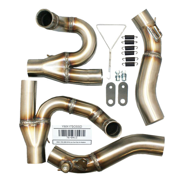 Woodcraft Yamaha Vmax 2009-2015 Dual Slipon Adapter (14225 and 14225L)