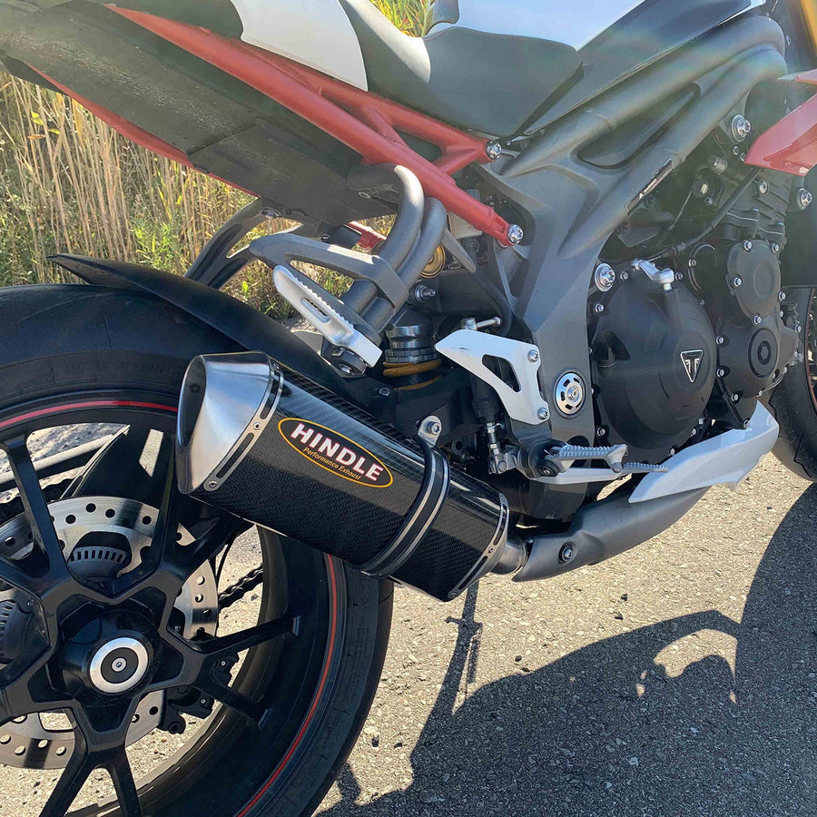 76-0504 2013-16 Triumph Street Triple Evolution Slip-on System