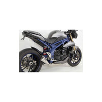 Hindle Evolution Megaphone Slip-on System Triumph 1050 Speed Triple 2011-15