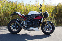 76-0507 Triumph 1050 Speed Triple Evolution Slip-on System