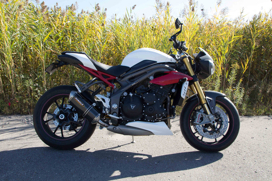 76-0507 Triumph 1050 Speed Triple Evolution Slip-on System