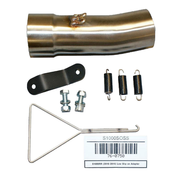 Woodcraft Slipon Adapter — 2010-2014 BMW S1000RR