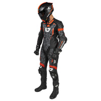 Sector Pro Air 1-Piece Leather Suit — Black/White
